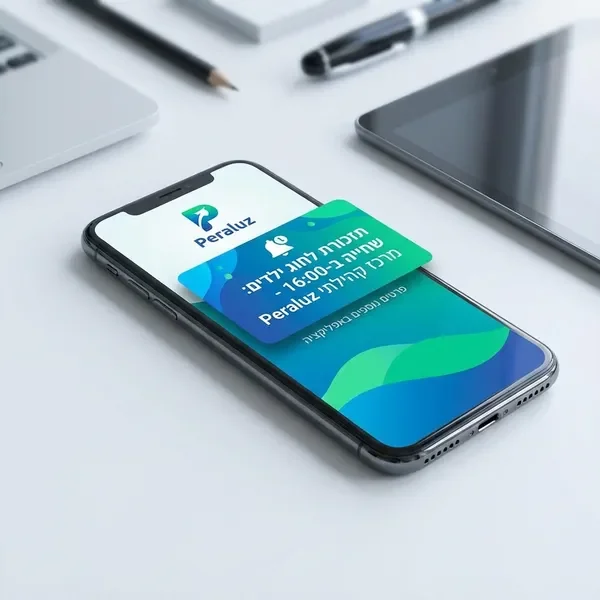 מערכת תזכורות והתראות חכמות